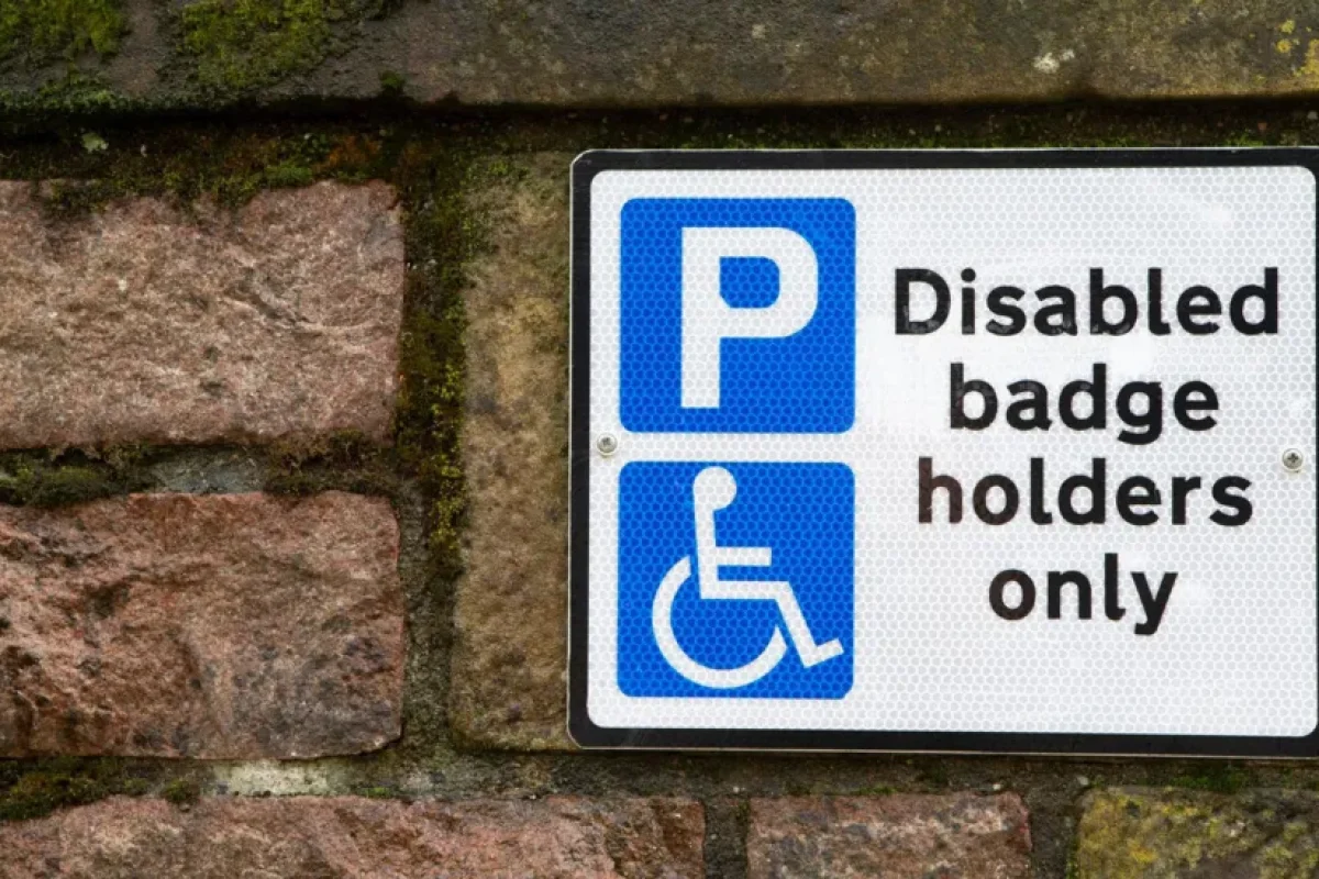 Blue Badge Parking Sign