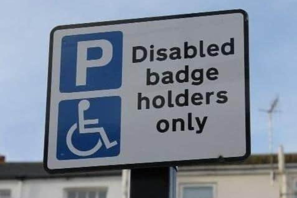 Blue Badge Parking Sign